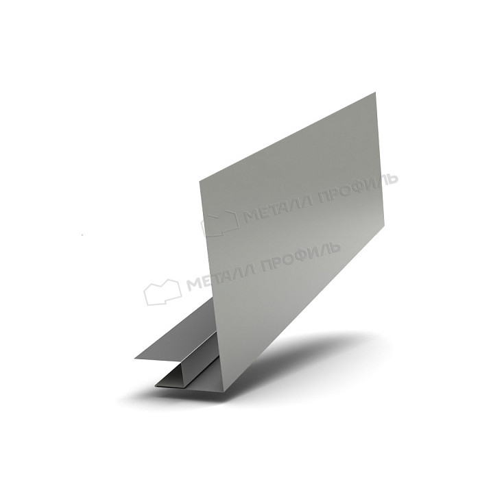 Планка карнизного свеса сложная 185х50х2000 (VALORI-20-Brown-0.5)